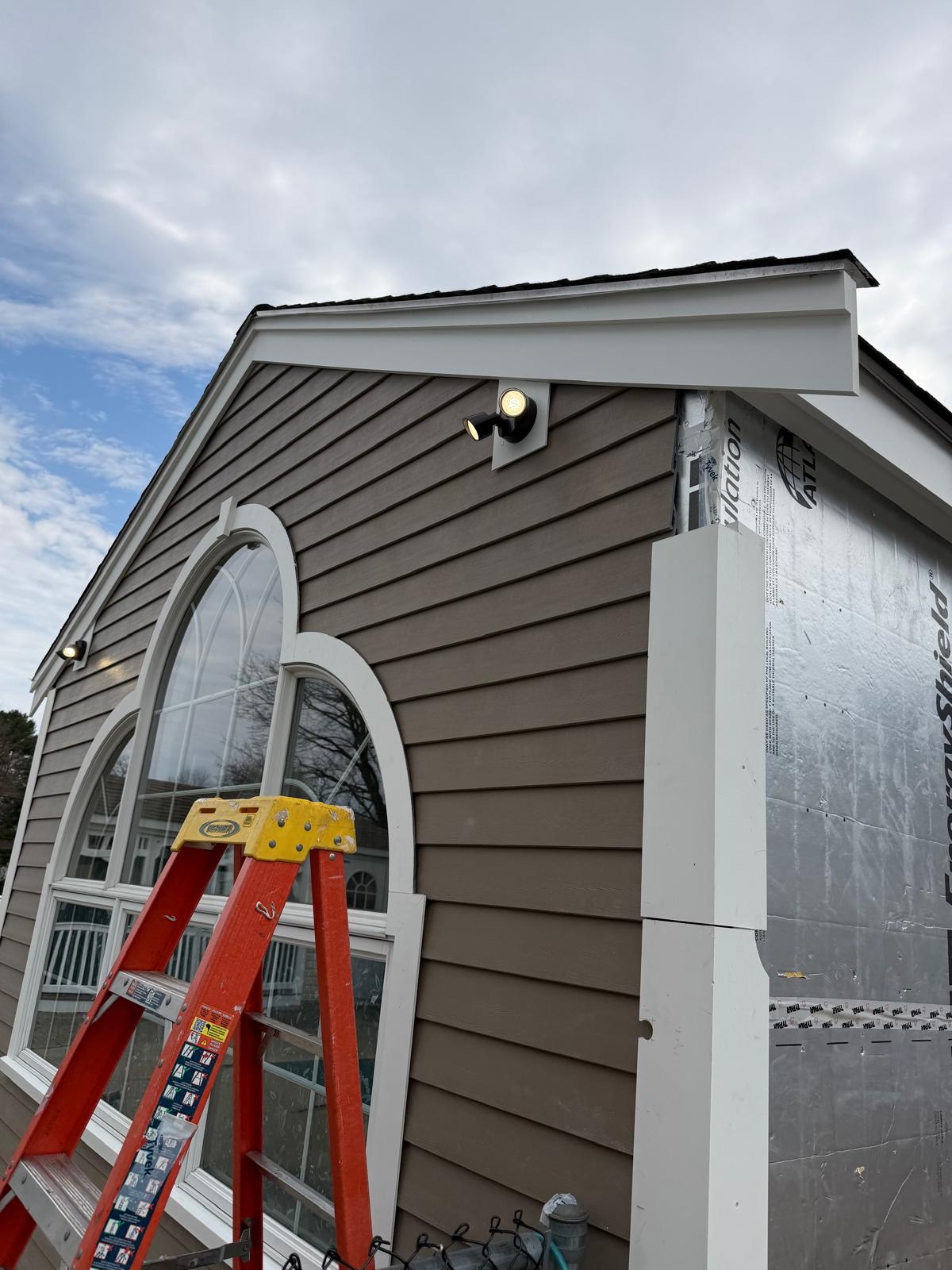 Exterior Lighting & Service Drop Work